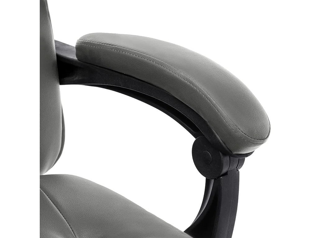 Chaise de bureau Anthracite Similicuir