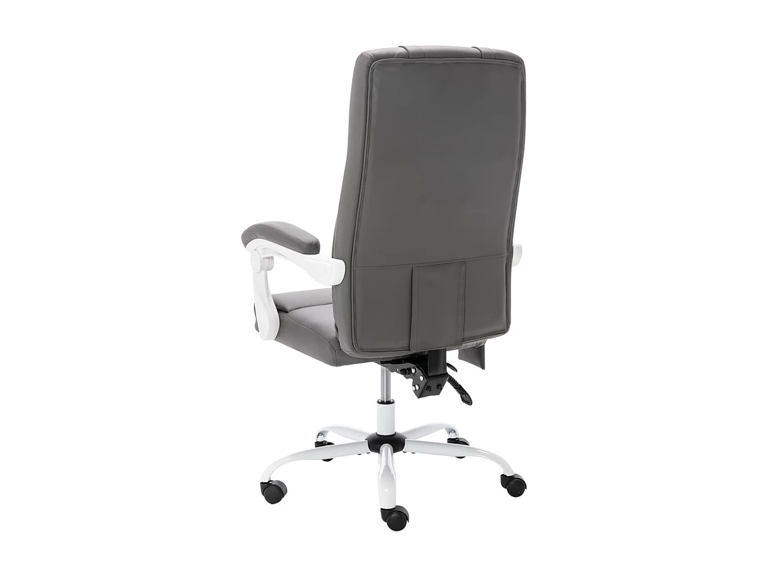 Chaise de bureau de massage Gris Similicuir