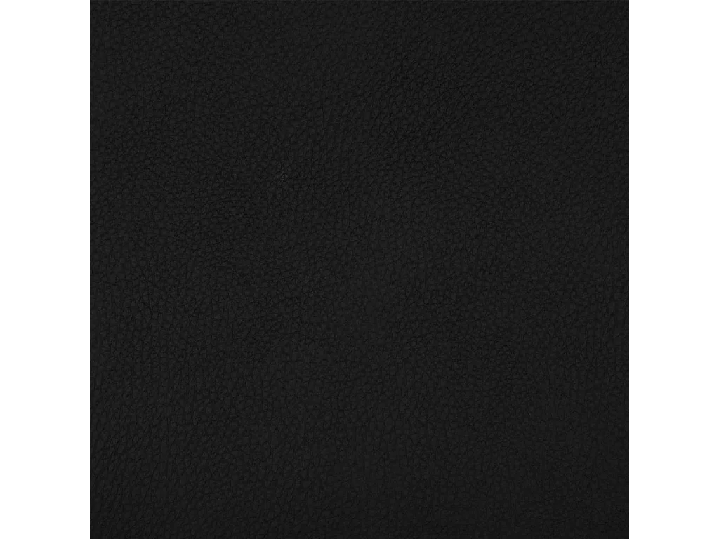 Chaise de bureau pivotante Noir Similicuir 6