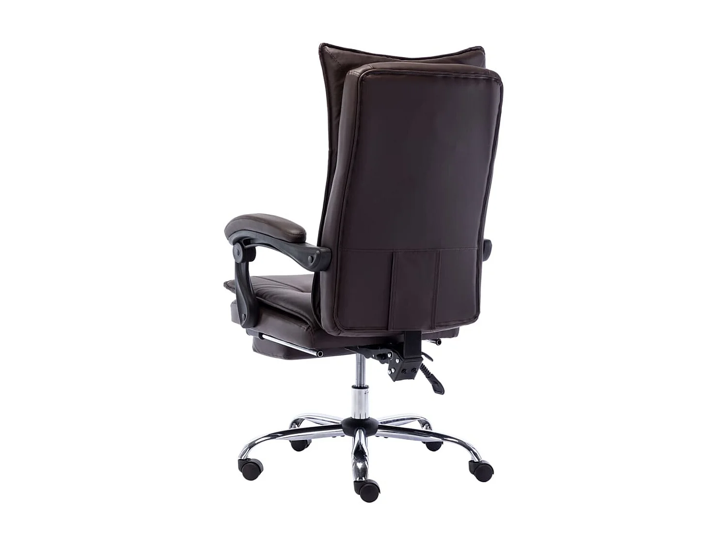 Chaise de bureau Marron Similicuir 7