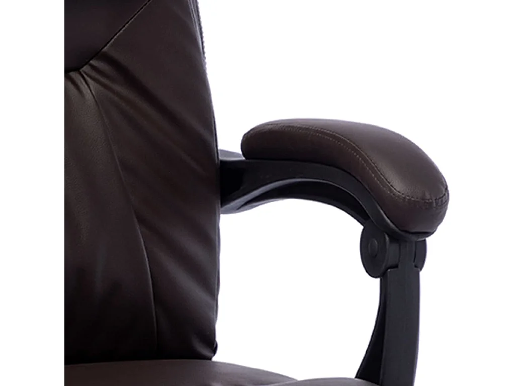 Chaise de bureau de massage Marron Similicuir