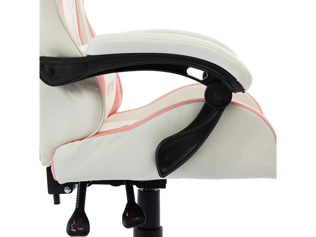 Fauteuil de jeux vidéo Rose Similicuir