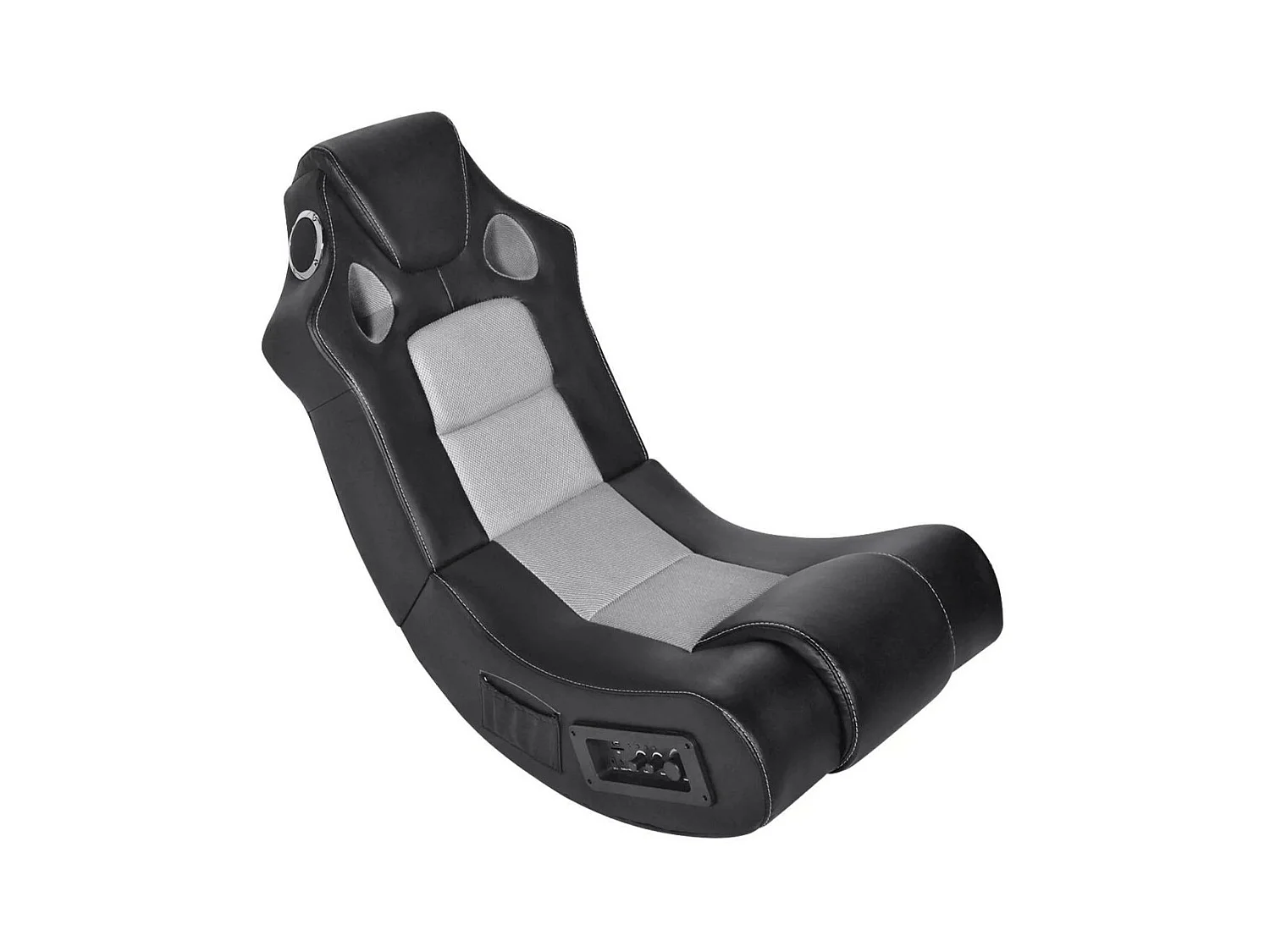 Fauteuil à bascule jeux video Gamer Sow noir et gris