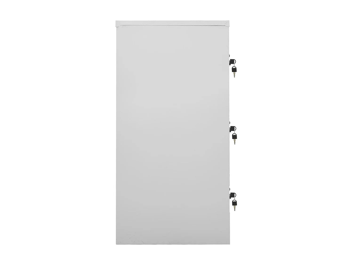 Armoires à casiers 2 pcs Gris clair et vert 90x45x92,5 Acier 2