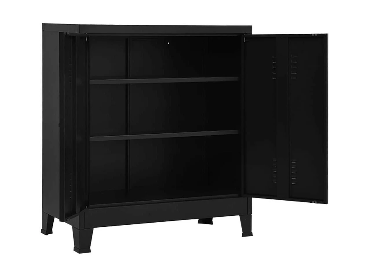 Classeur industriel Noir 90x40x100 Acier