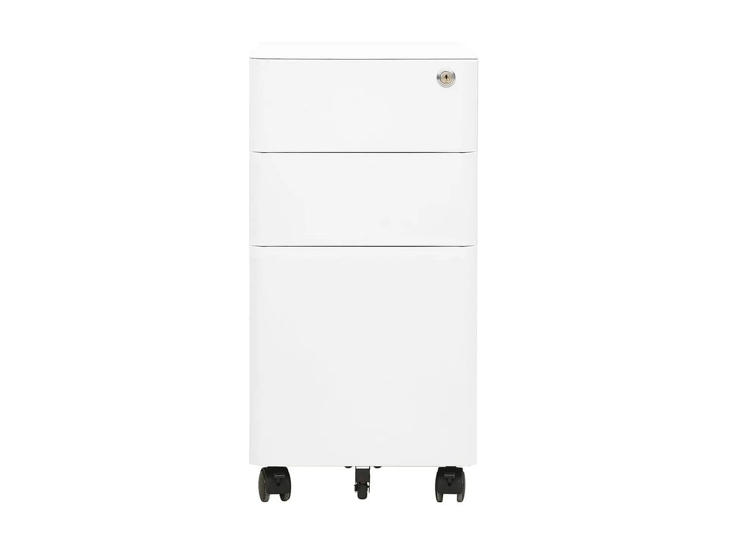 Classeur mobile Blanc 30x45x59 Acier