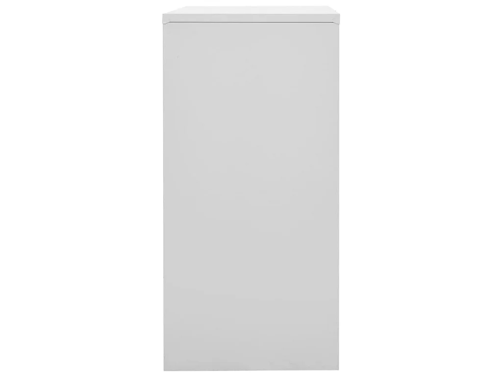 Lockerkasten 2 st 90x45x92,5 cm staal lichtgrijs en blauw