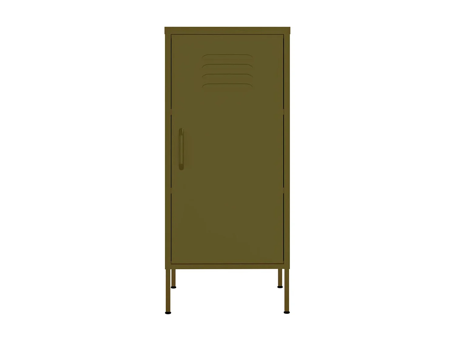 Armoire de rangement Vert olive 42,5x35x101,5 Acier 2