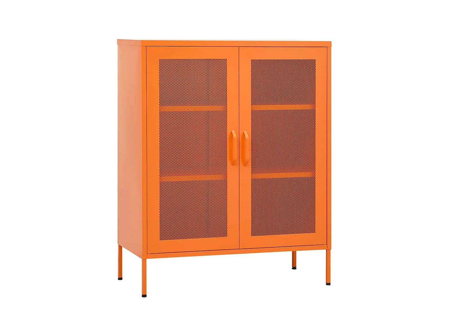 Armoire de rangement Orange 80x35x101,5 Acier 3