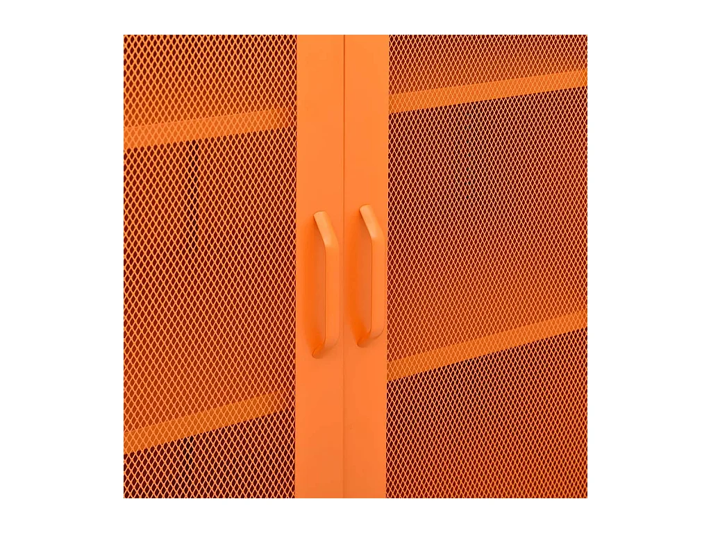Armoire de rangement Orange 80x35x101,5 Acier 3