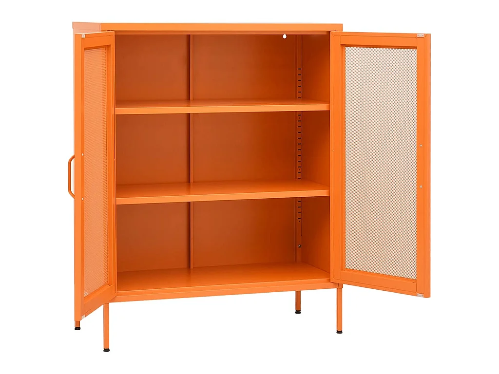 Armoire de rangement Orange 80x35x101,5 Acier 3
