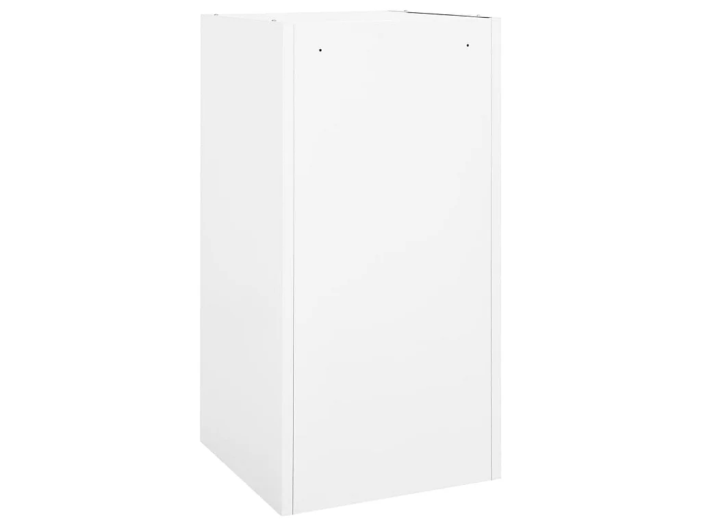 Armoire à selles Blanc 53x53x105 Acier