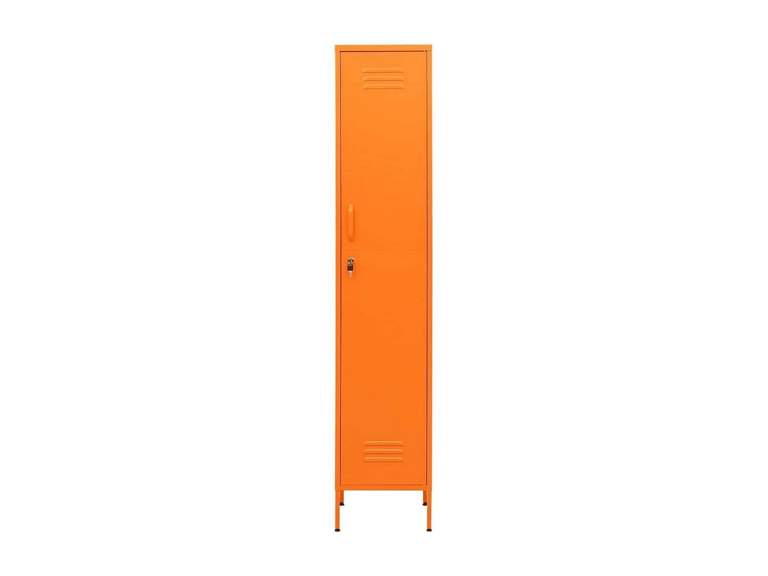 Armoire à casiers Orange 35x46x180 Acier
