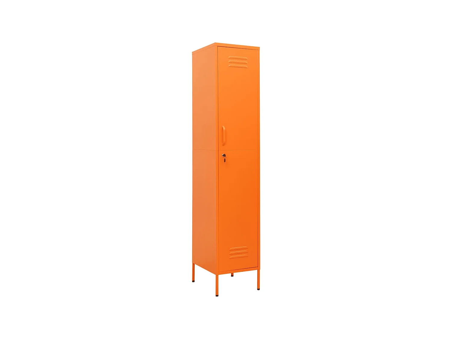 Armoire à casiers Orange 35x46x180 Acier