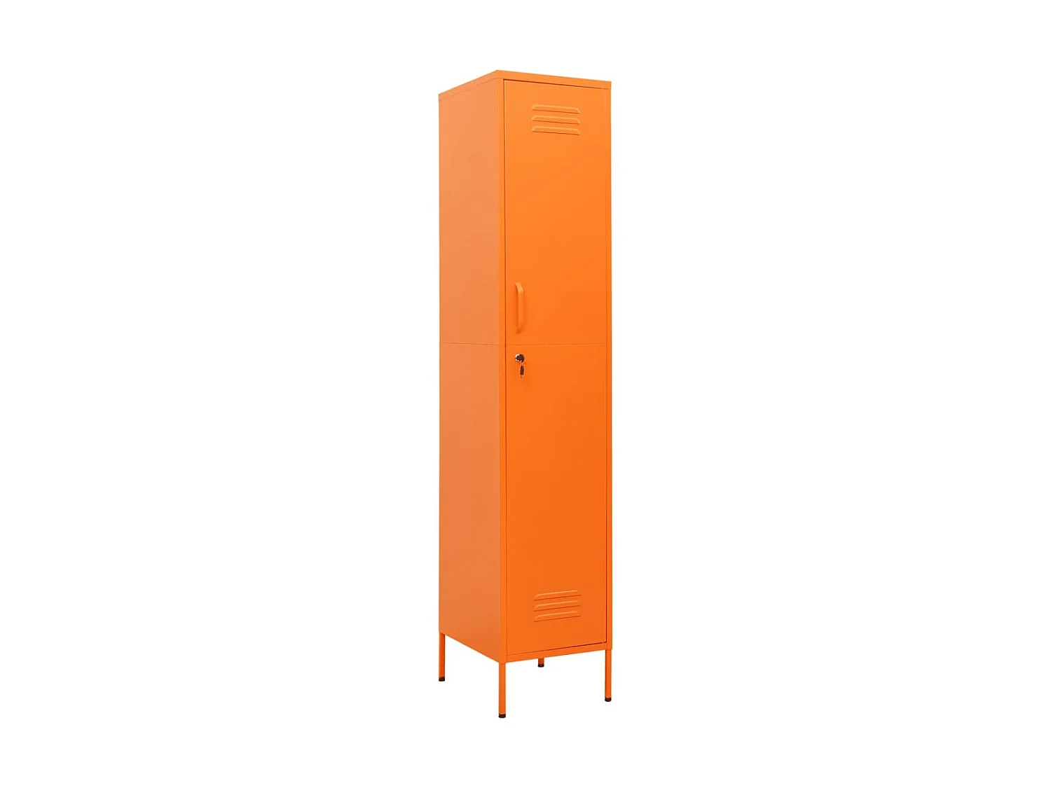 Armoire à casiers Orange 35x46x180 Acier