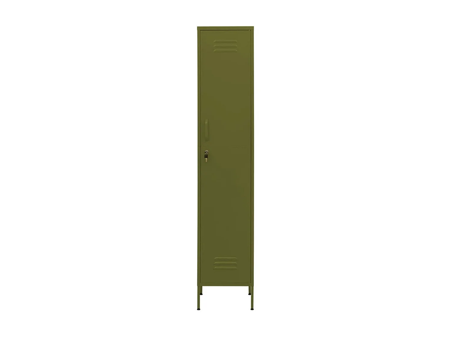Armoire à casiers Vert olive 35x46x180 Acier