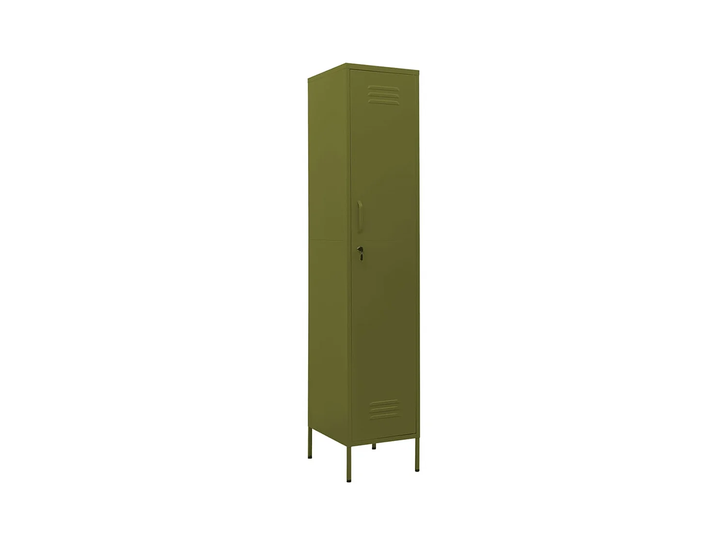 Armoire à casiers Vert olive 35x46x180 Acier