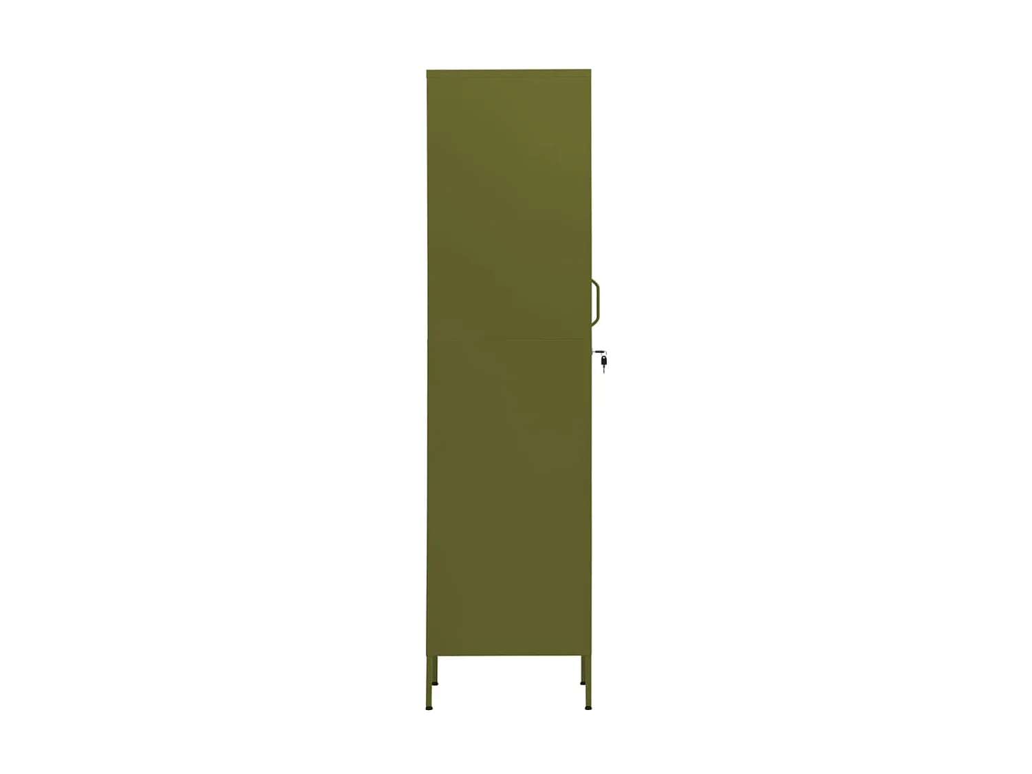 Armoire à casiers Vert olive 35x46x180 Acier
