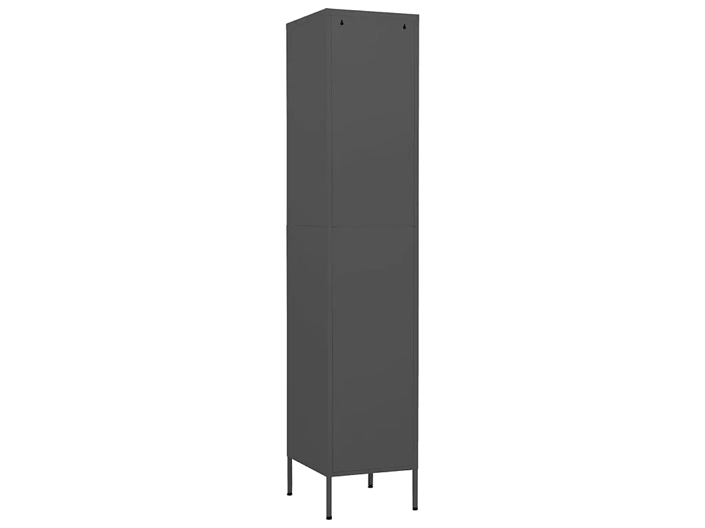 Armoire à casiers Anthracite 35x46x180 Acier