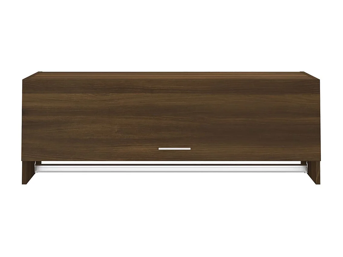 Penderie murale Chêne marron 100x32,5x35 Bois d'ingénierie