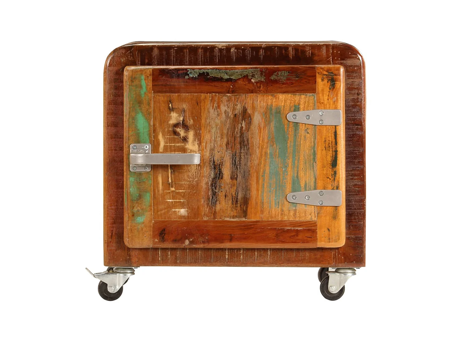 Table de chevet 50 x 30 x 50 cm Bois de récupération massif