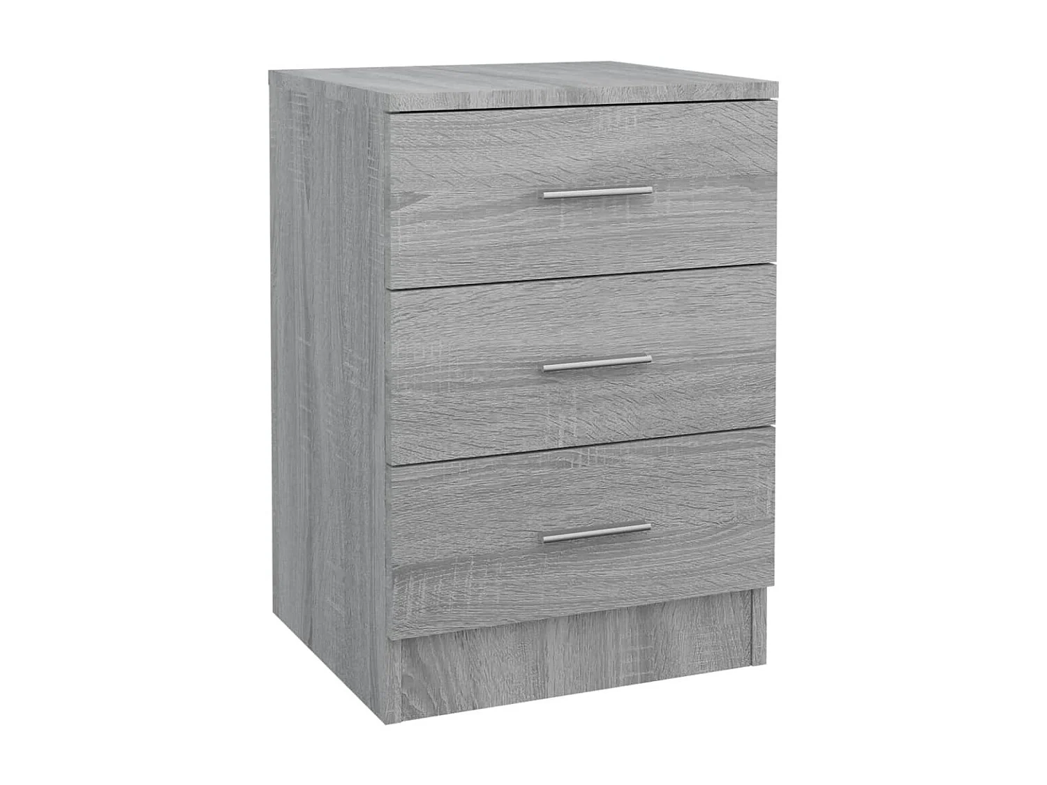 Tables de chevet 2 pcs Sonoma gris 38x35x56cm Bois d'ingénierie