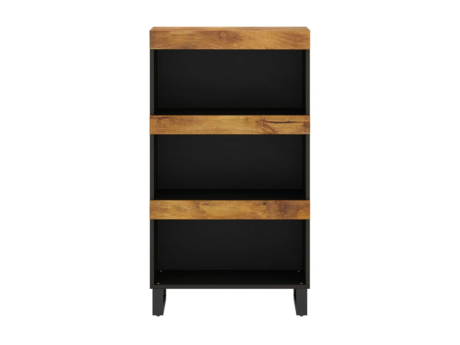 Armoire latérale 60x33x107 cm bois massif de manguier