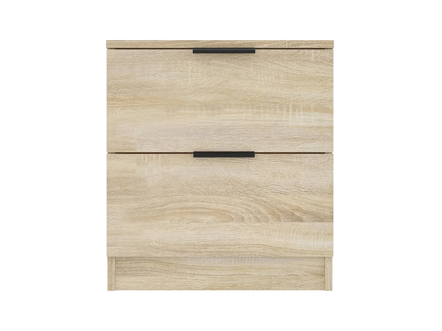 Nachtkastjes 2 stuks Sonoma Eiken Bewerkt hout