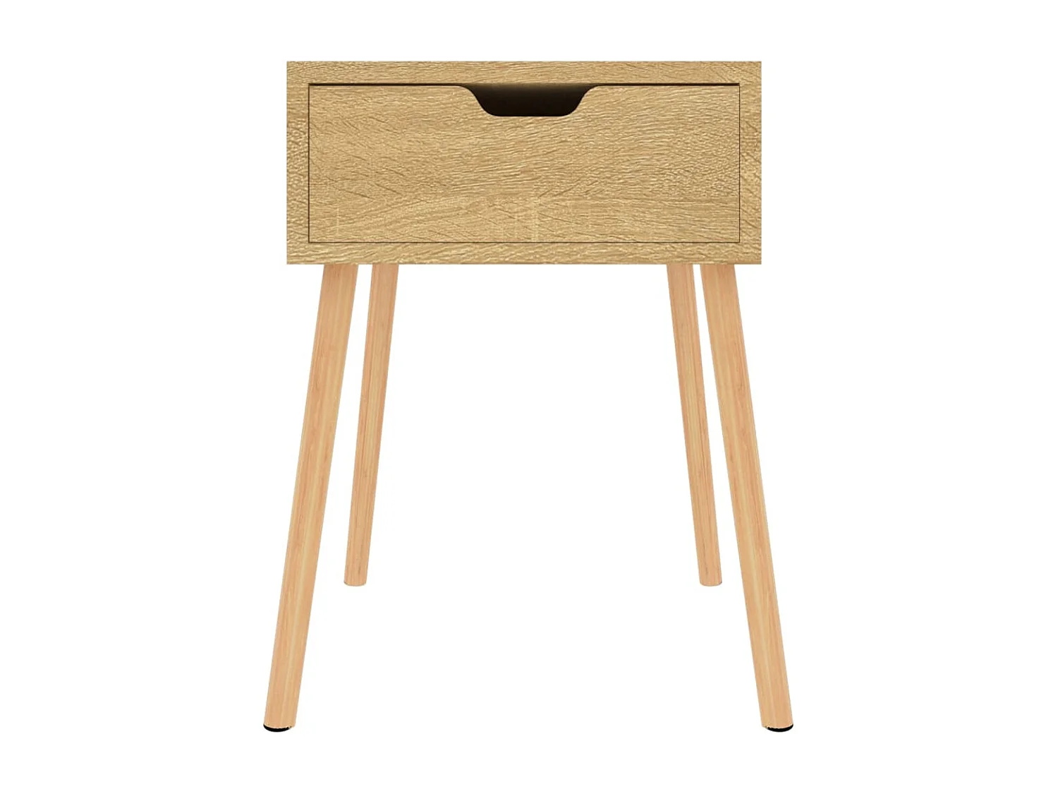 Table de chevet Chêne sonoma 40x40x56 cm Aggloméré