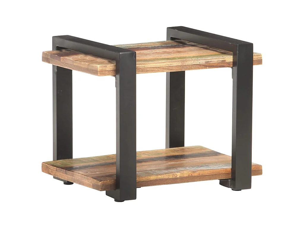 Table de chevet 50x40x40 cm Bois de récupération massif