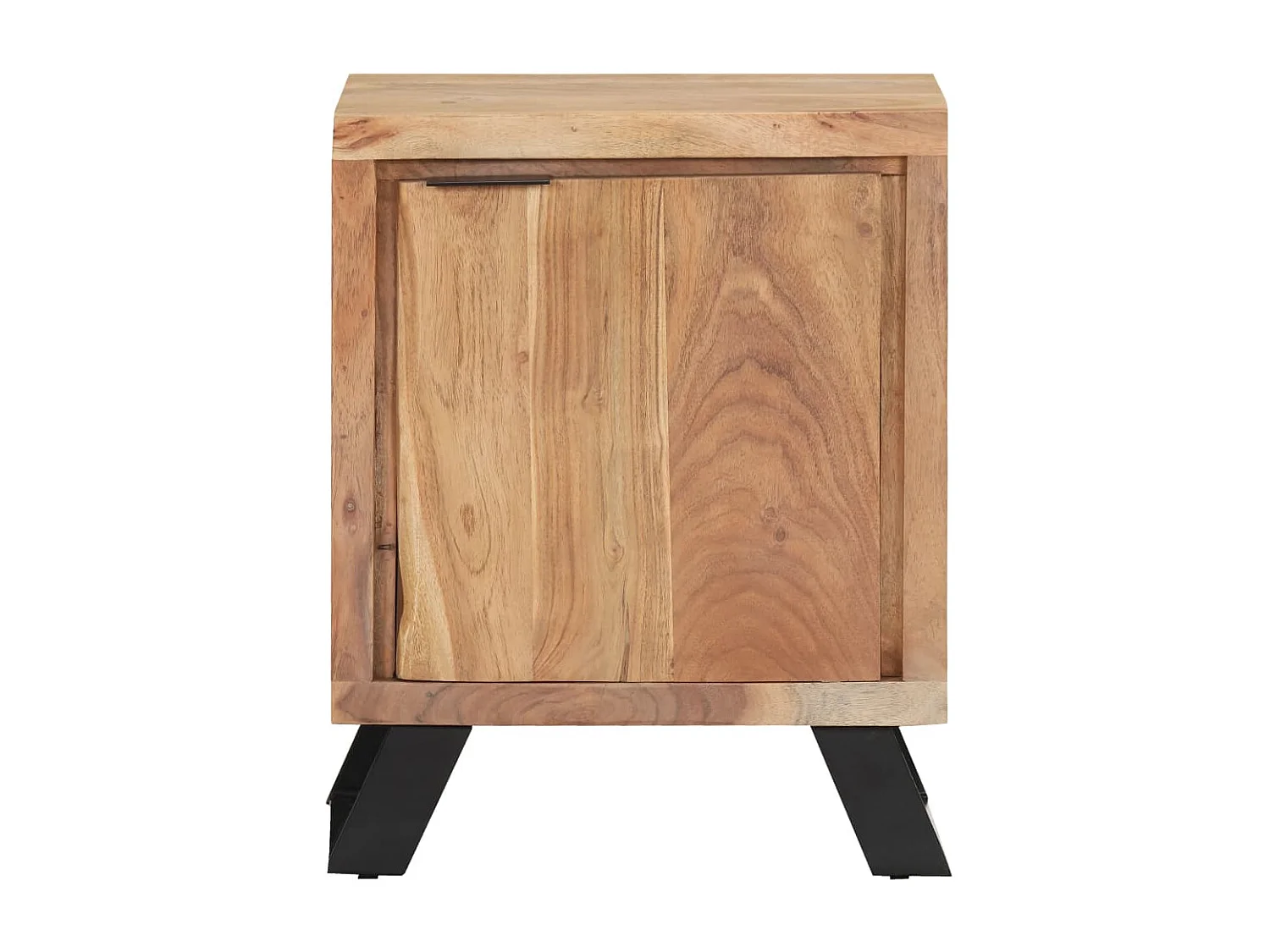 Nachttisch 40x30x50 cm Akazienholz mit Naturkante