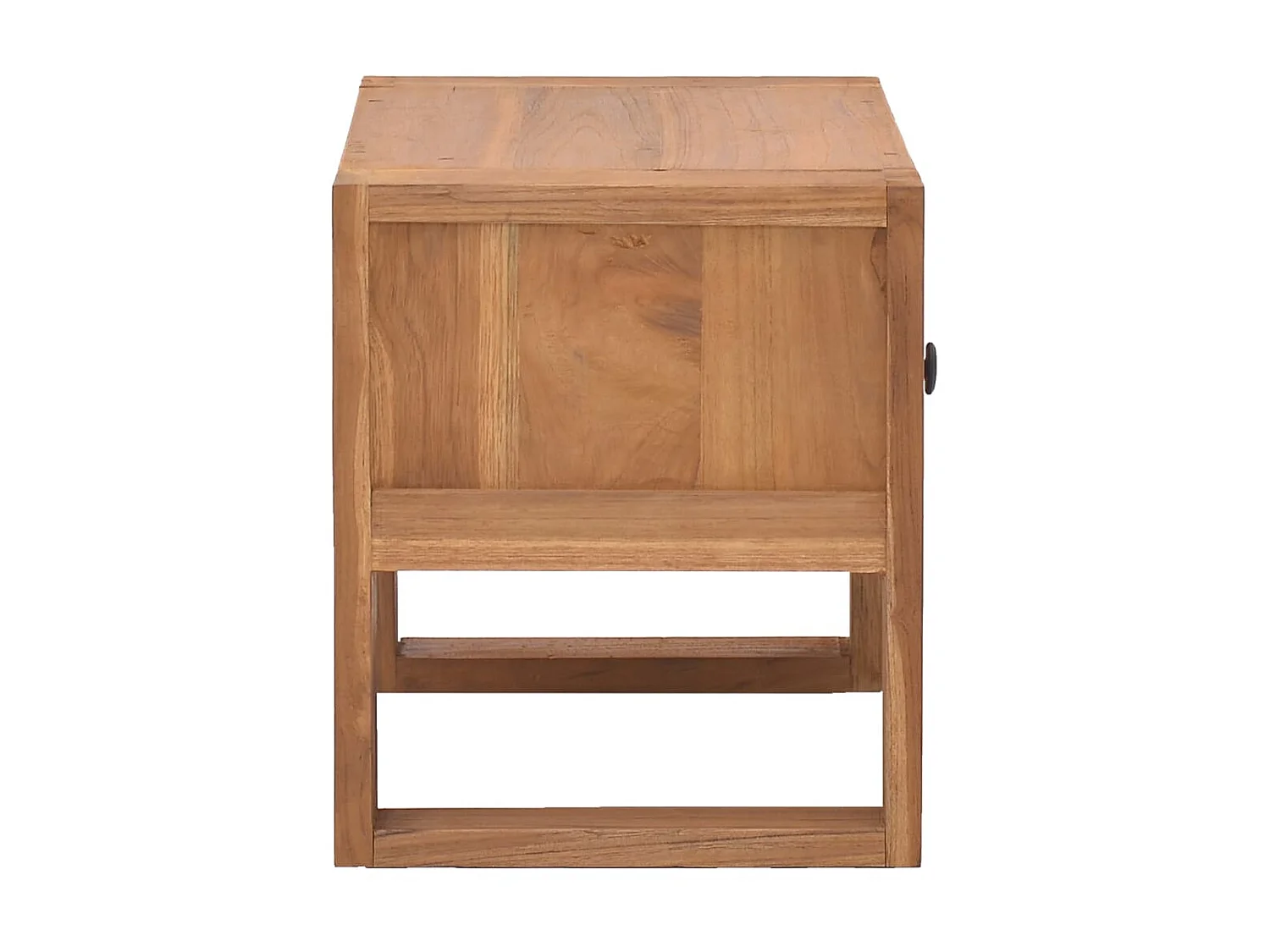 Mesa de cabeceira 50x30x35 cm Madeira maciça de teca