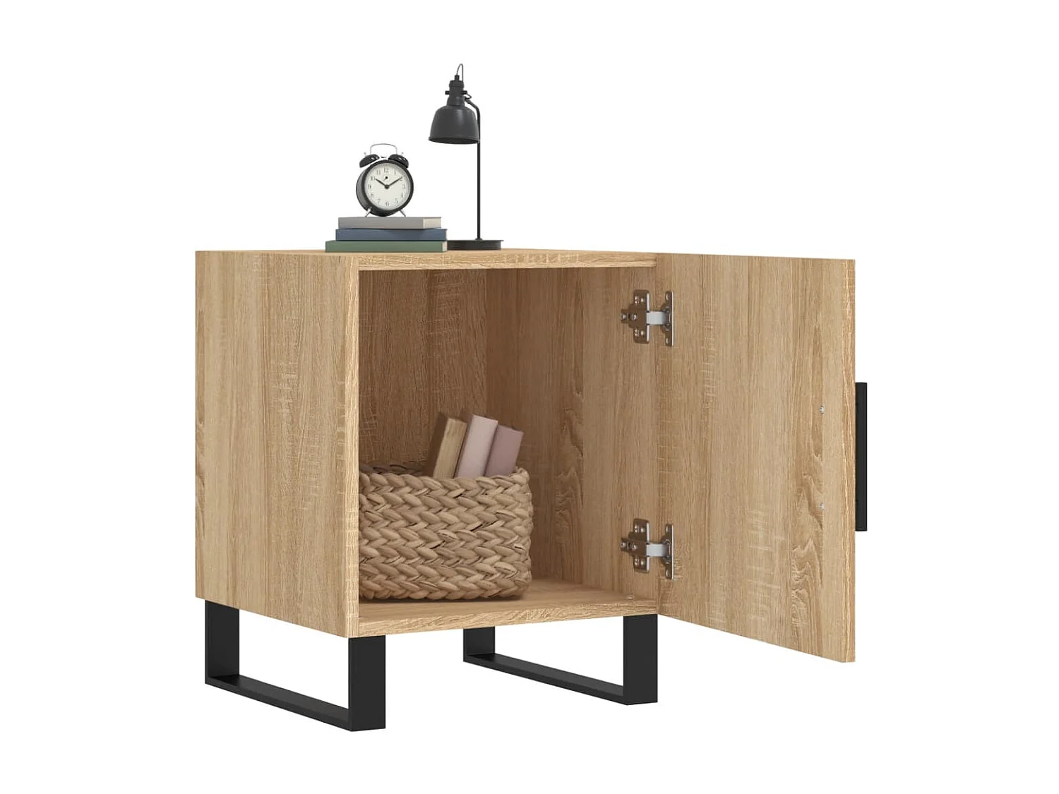 Sonoma eiken nachtkastje 40x40x50 cm samengesteld hout