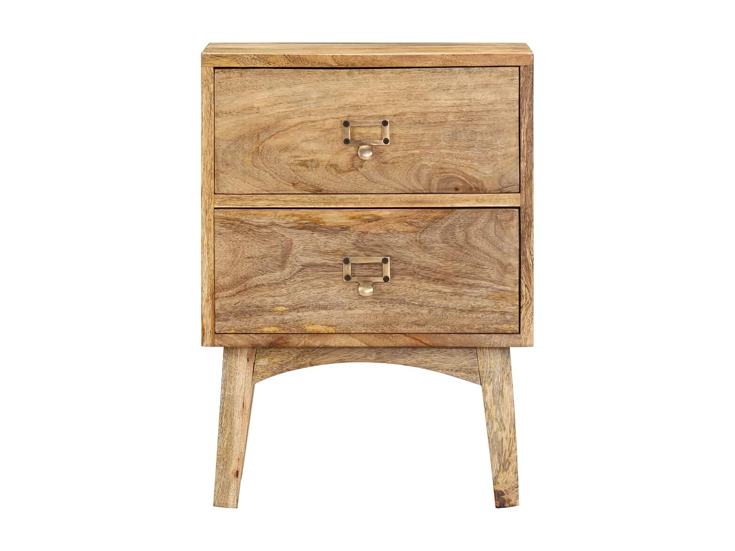 Comodino 40x35x55 cm Legno massello di mango