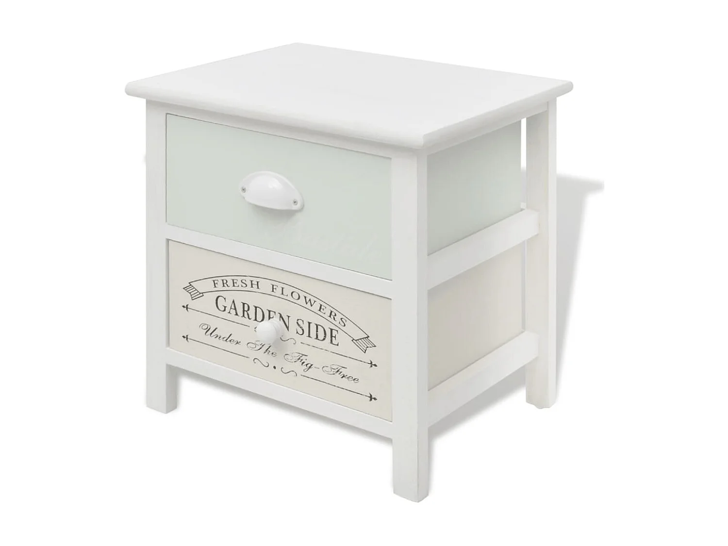 Nachttisch im französischen Stil aus Holz