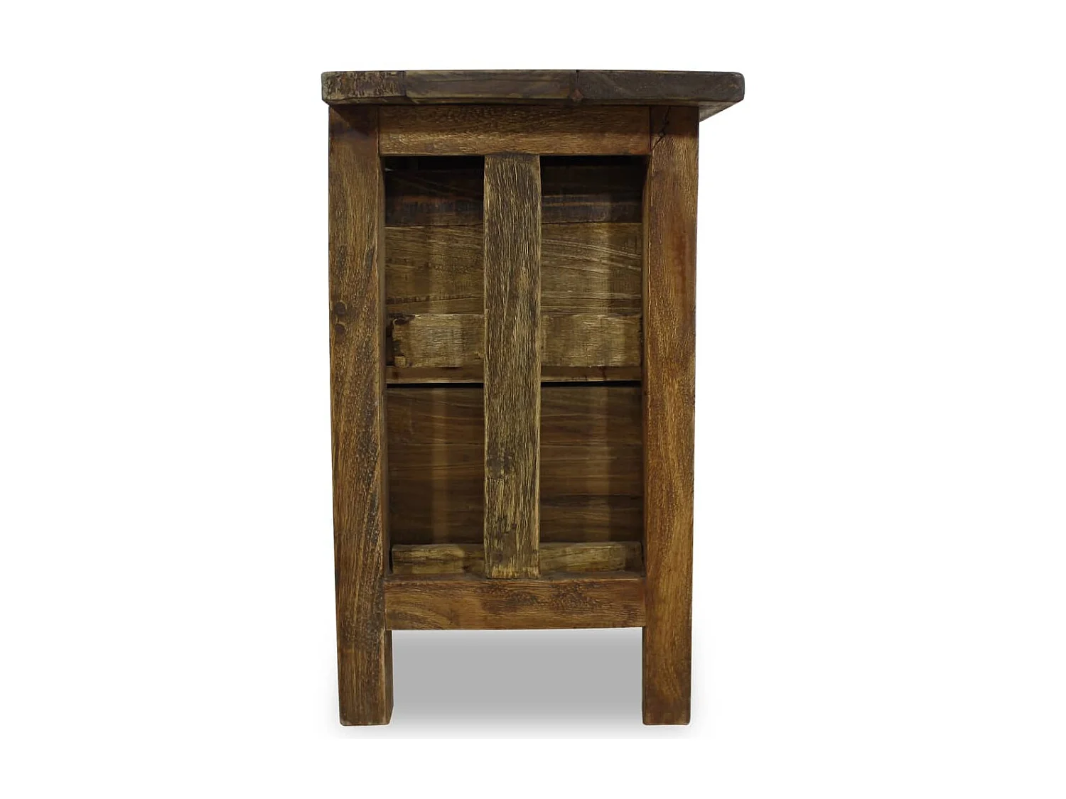 Table de chevet Bois de récupération massif 40 x 30 x 51 cm