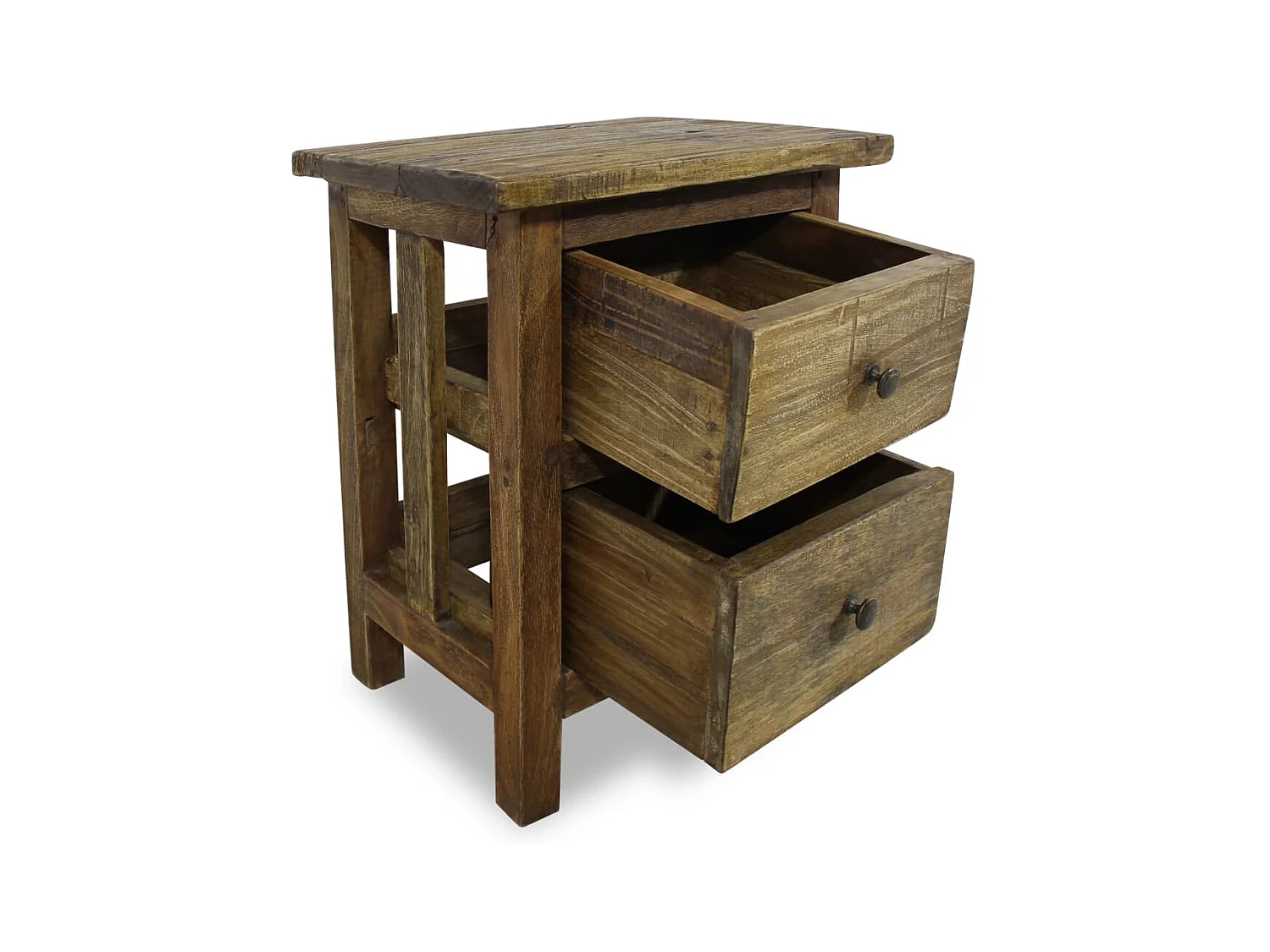 Comodino Legno massello di recupero 40 x 30 x 51 cm