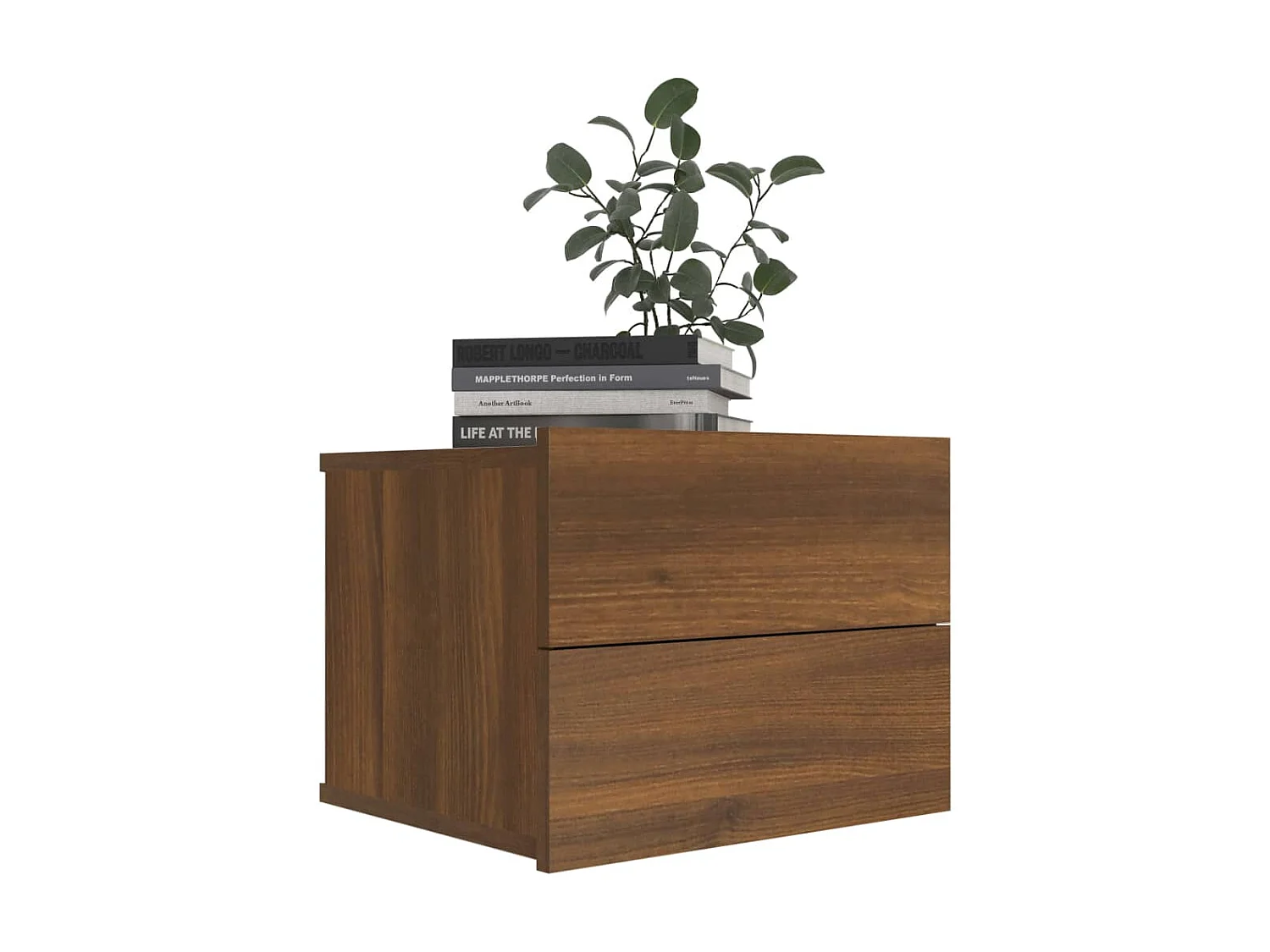 Table de chevet Chêne marron 40x30x30 cm Bois d'ingénierie