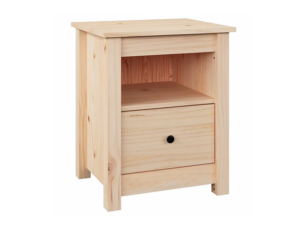 Table de chevet 40x35x49 cm Bois de pin massif