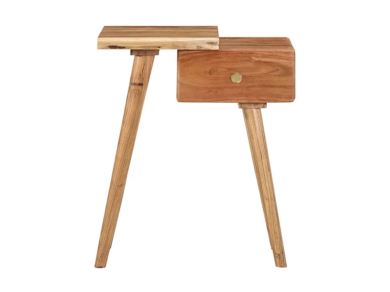 Nachttisch Massives Akazienholz 45 x 32 x 55 cm