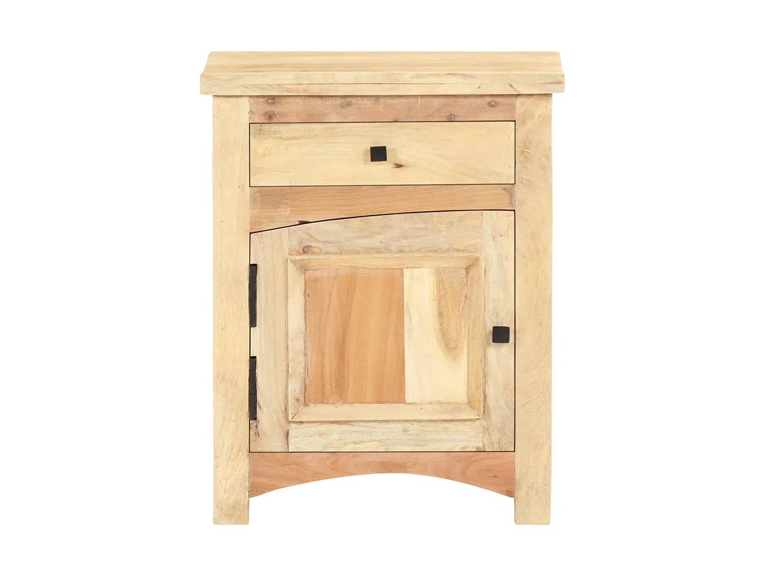 Nachtkastje 40 x 30 x 50 cm Massief hergebruikt hout