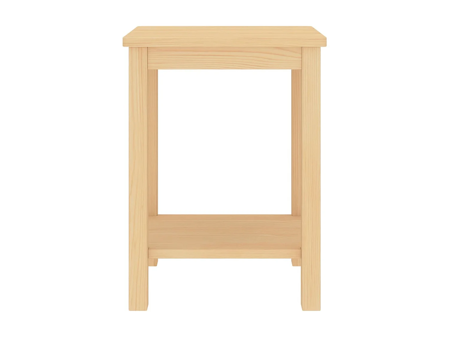 Table de chevet Bois clair 35x30x47 cm Bois de pin massif