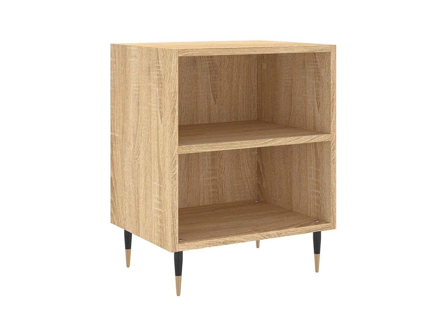 Table de chevet chêne sonoma 40x30x50 cm bois d'ingénierie