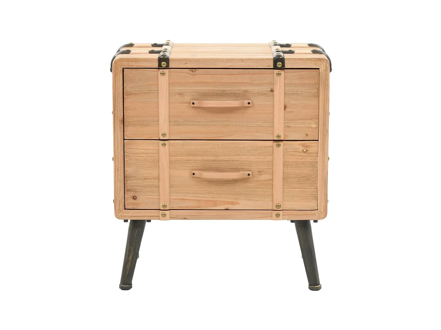 Table de chevet Bois de sapin massif  50 x 35 x 57 cm