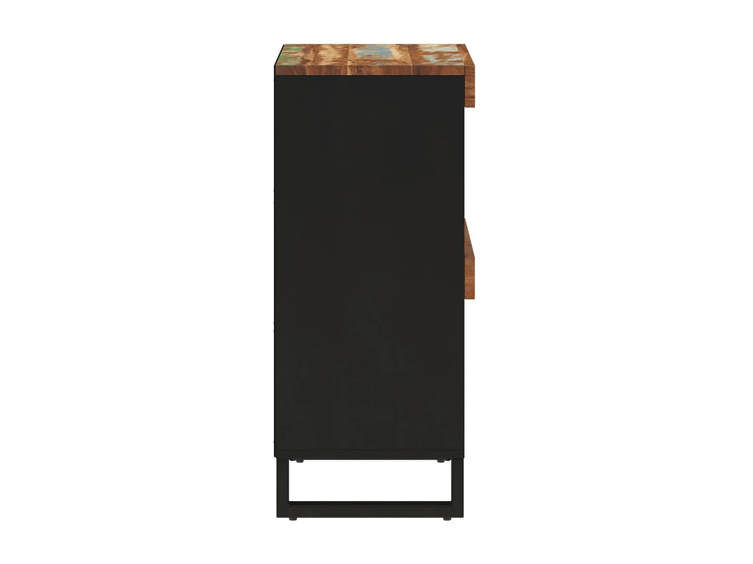 Mobile laterale 60x33x75 cm in legno massello di recupero