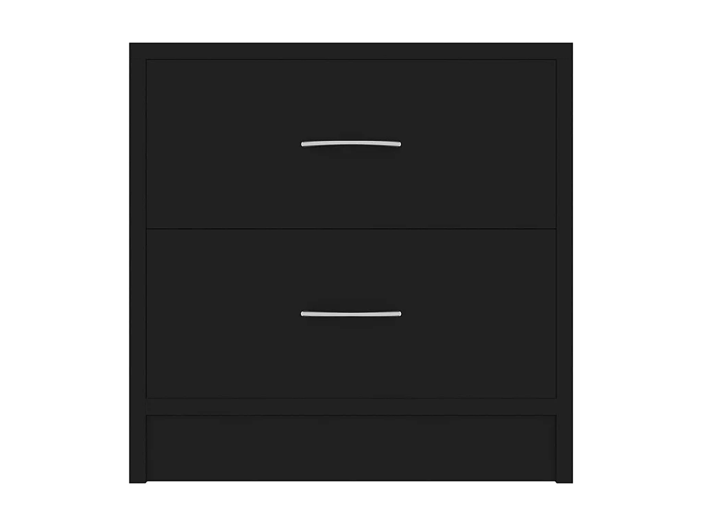 Table de chevet Noir 40 x 30 x 40 cm Aggloméré