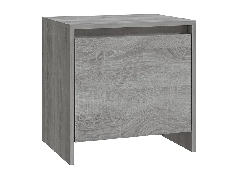 Table de chevet Sonoma gris 45x34x44,5 cm Aggloméré