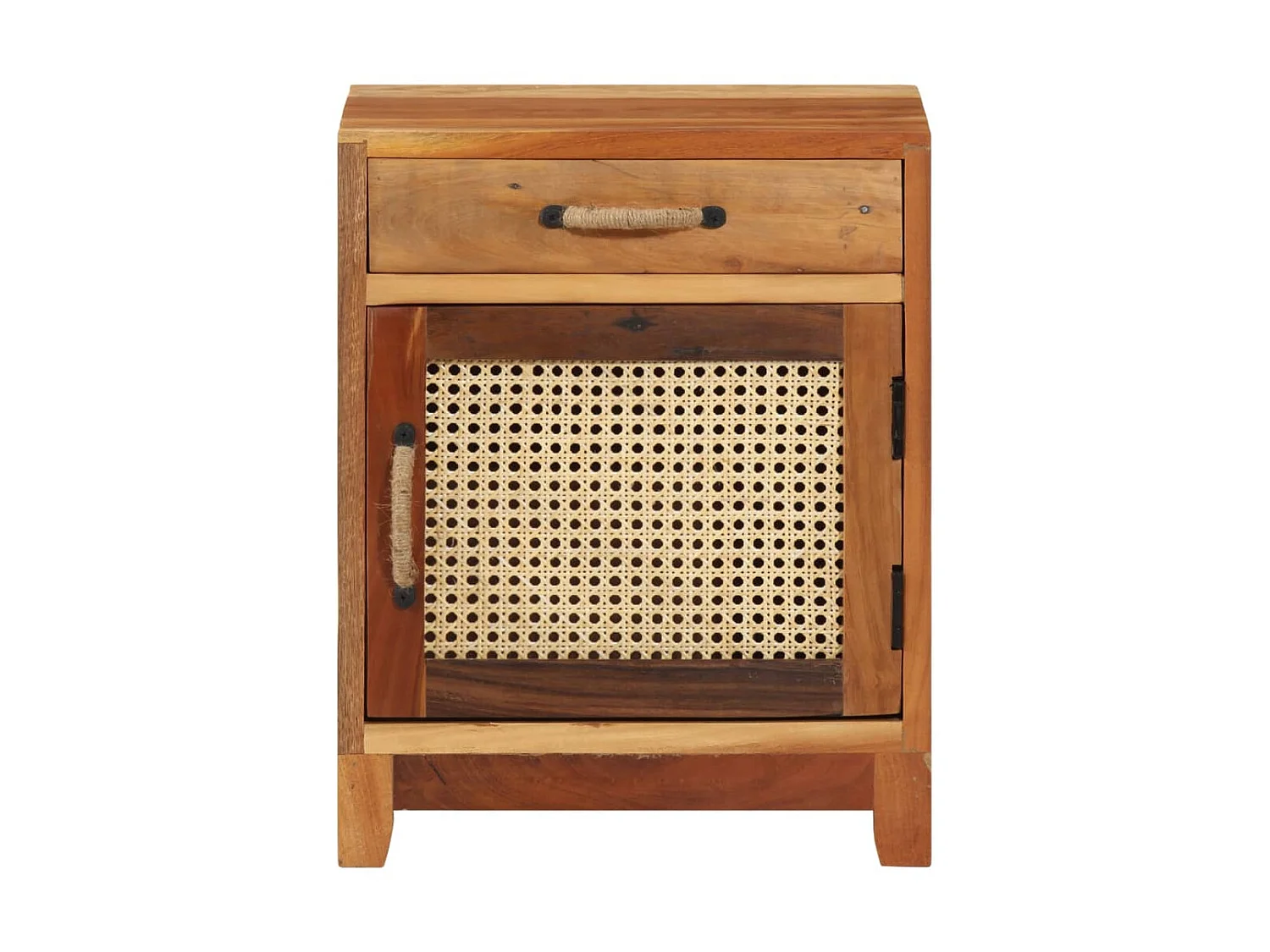 Table de chevet 40x30x50 cm Bois de récupération massif