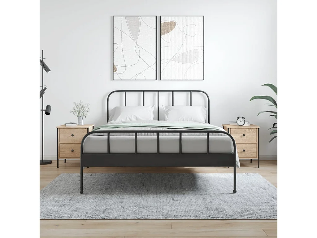 Tables de chevet 2 pcs chêne sonoma 40x42x50 cm bois ingénierie