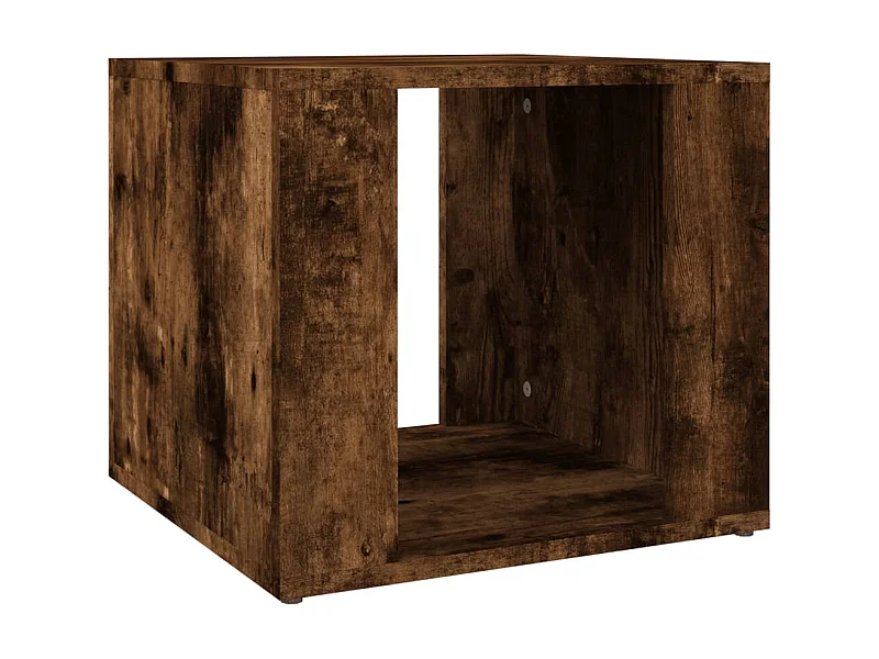 Comodino Rovere affumicato 41x40x36 cm MDF